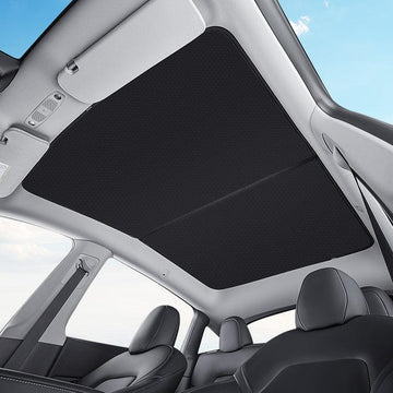 Split Glass Roof Sunshade for Tesla Model Y