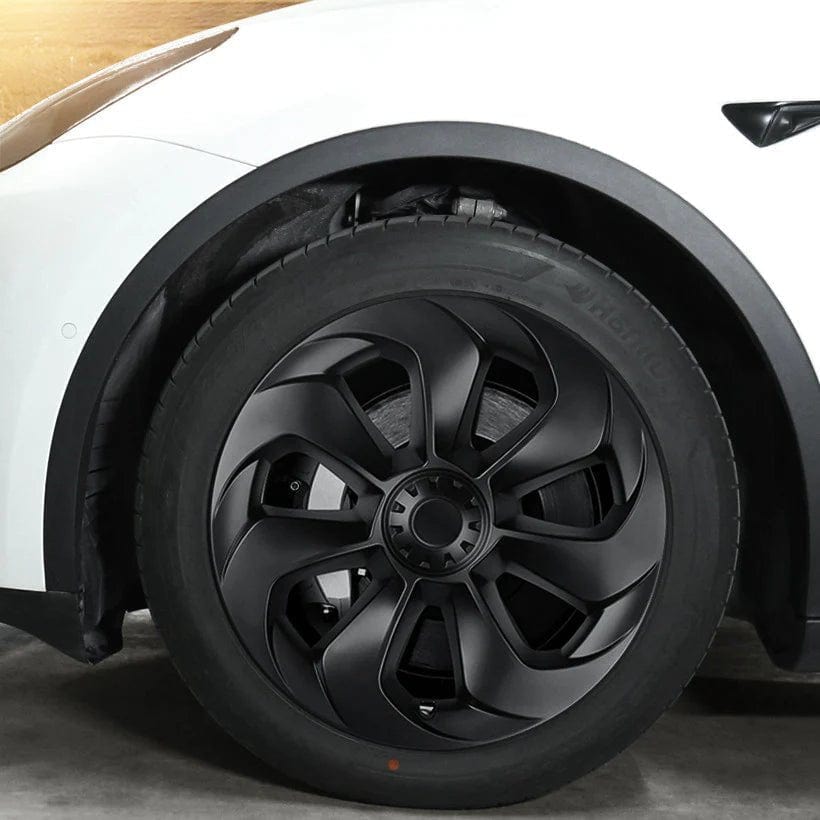 19" Gemini Wheel Covers Big Blade Style for Tesla Model Y