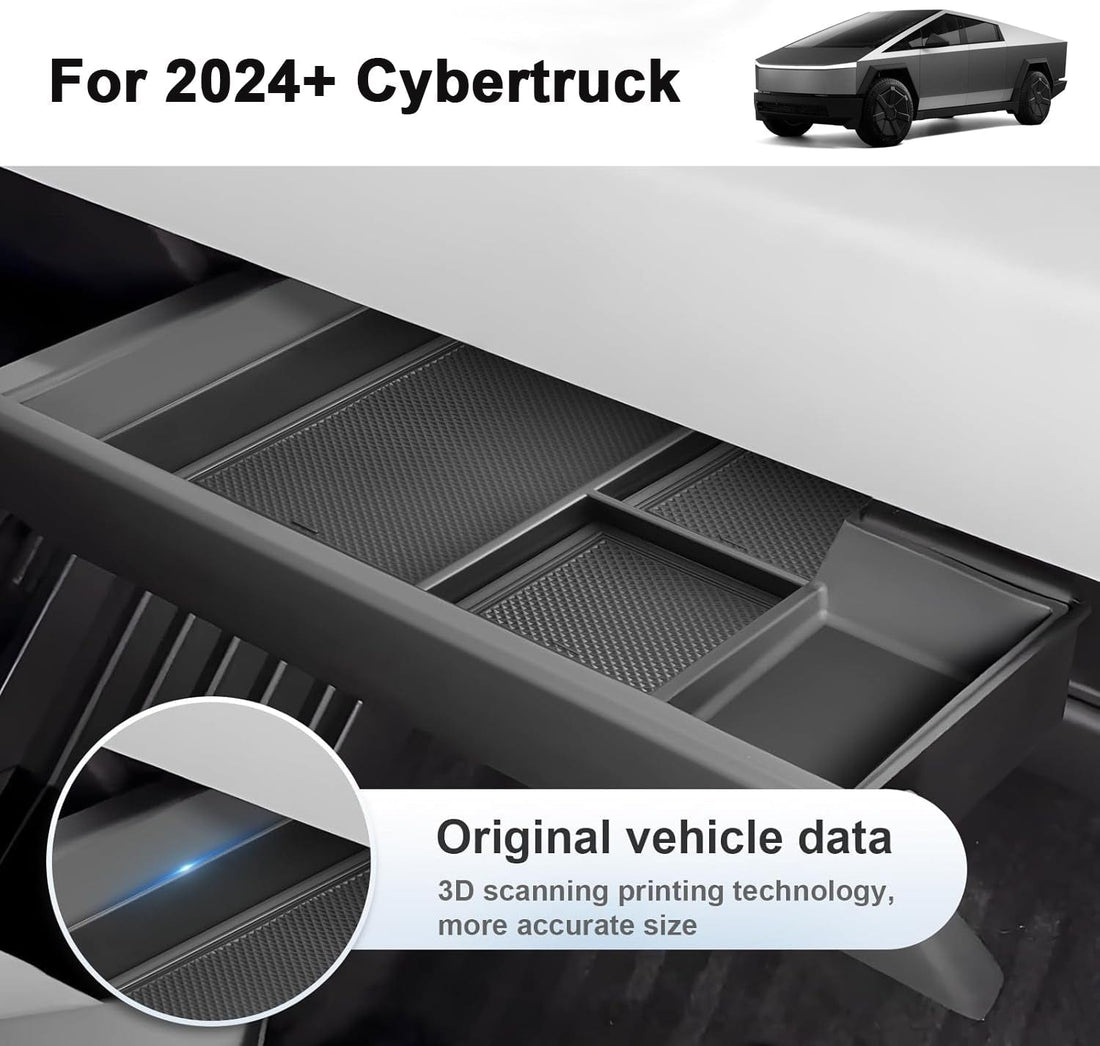 Glove Box Storage Box for Tesla Cybertruck