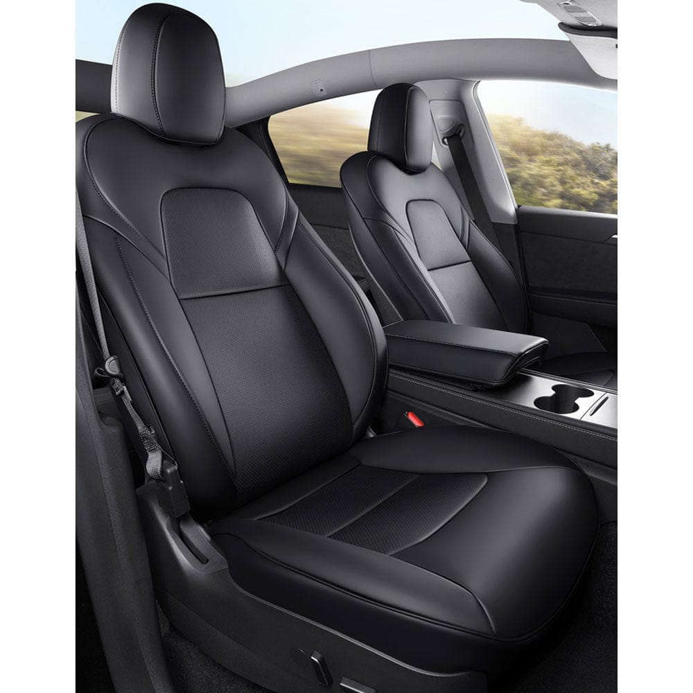 Full Wrap Leather Seat Covers for Tesla Model Y (5 Seater)