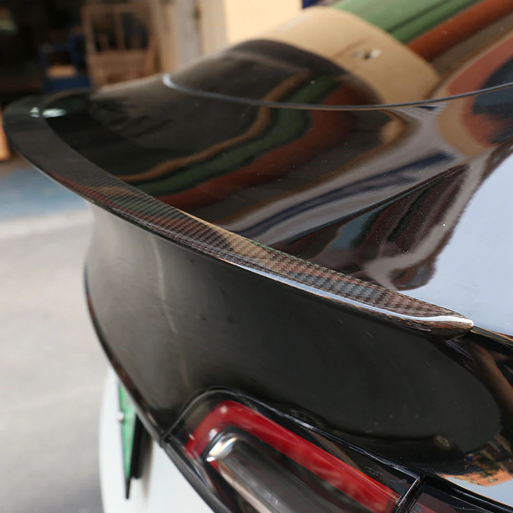 Tesla Model Y Carbon Fiber Rear Spoiler