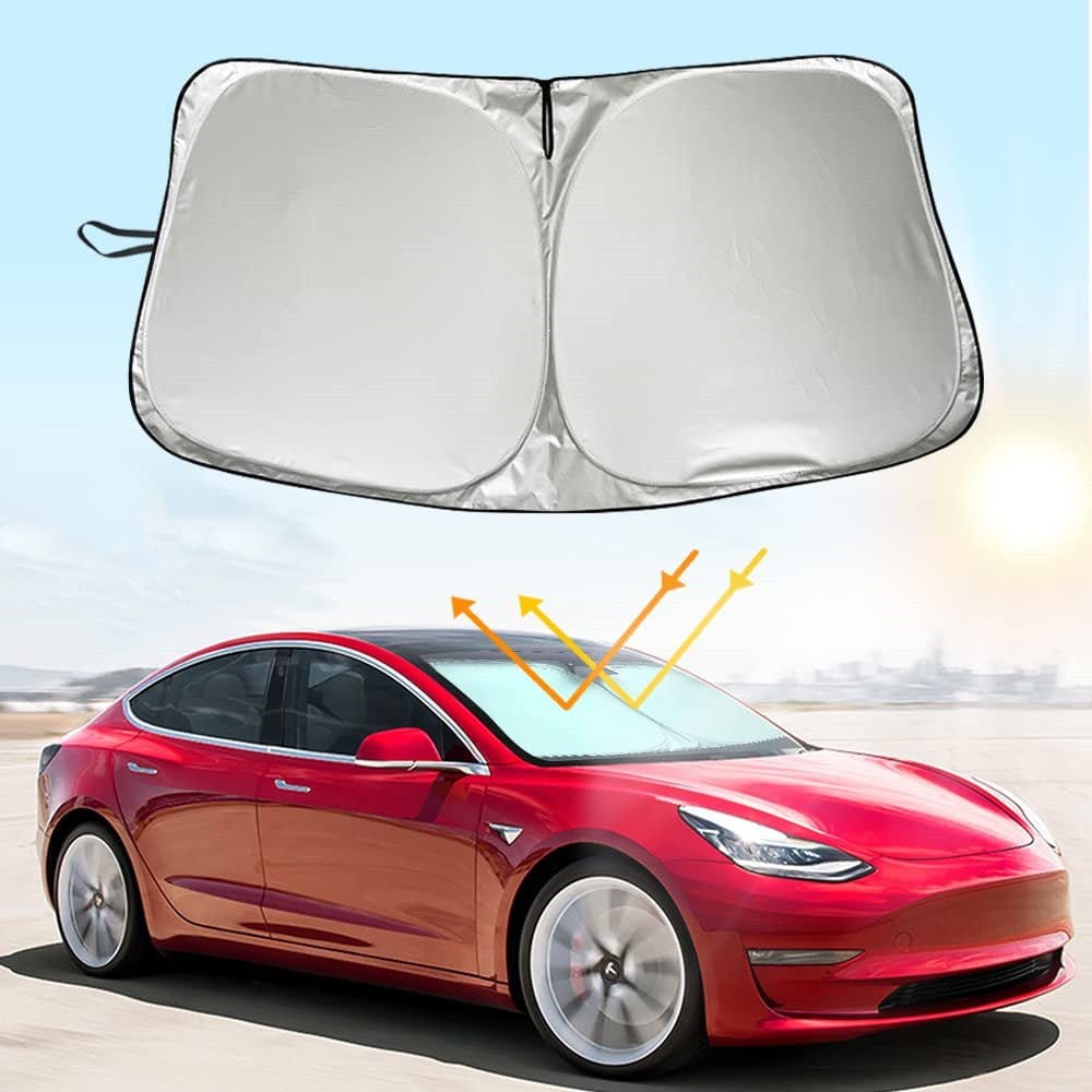 Front Windshield Sunshade for Tesla Model 3/Y