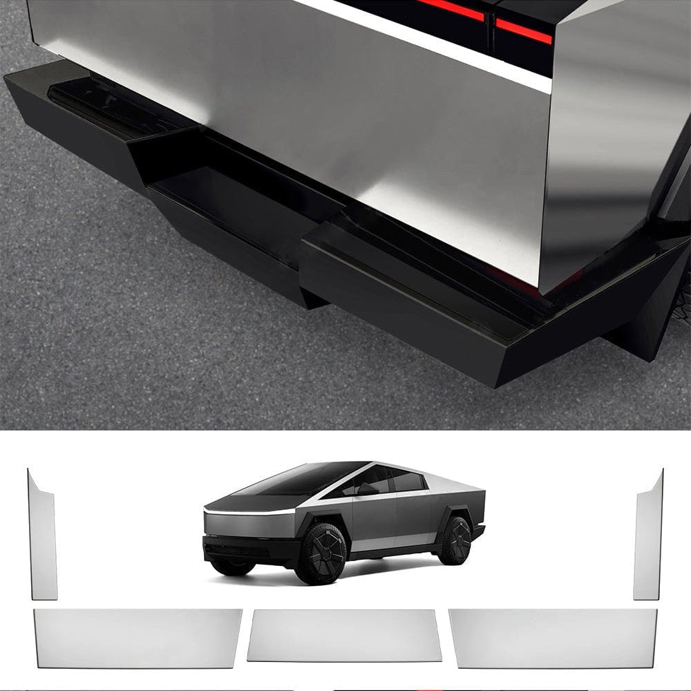 Rear Bumper Protection Mat for Tesla Cybertruck 2023.12-ON