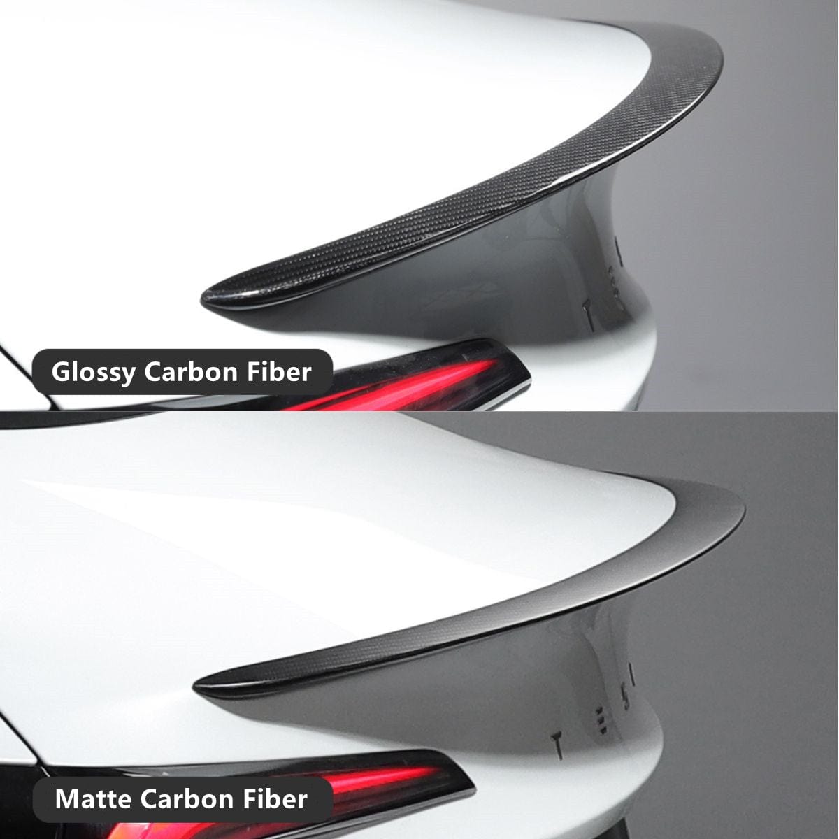 Tesla Model Y Carbon Fiber Rear Spoiler