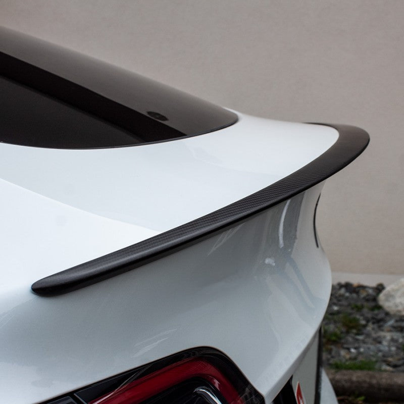 Tesla Model Y Carbon Fiber Rear Spoiler