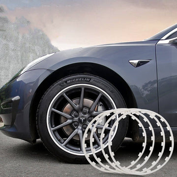 Wheel Rim Protectors for Tesla Model 3/Y/S/X（4pcs）